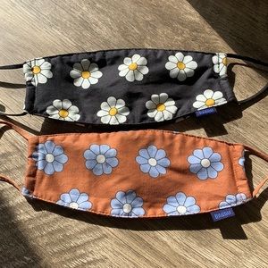 BAGGU Fabric Mask Set Loop | Floral Mask